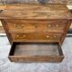 Petite commode en noyer - Époque Louis XVI