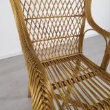 Rattan armchair