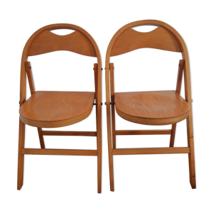 Lot de 2 chaises pliantes