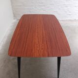 Table à manger extensible par Alfred Hendrickx pour Belform, années 1950.