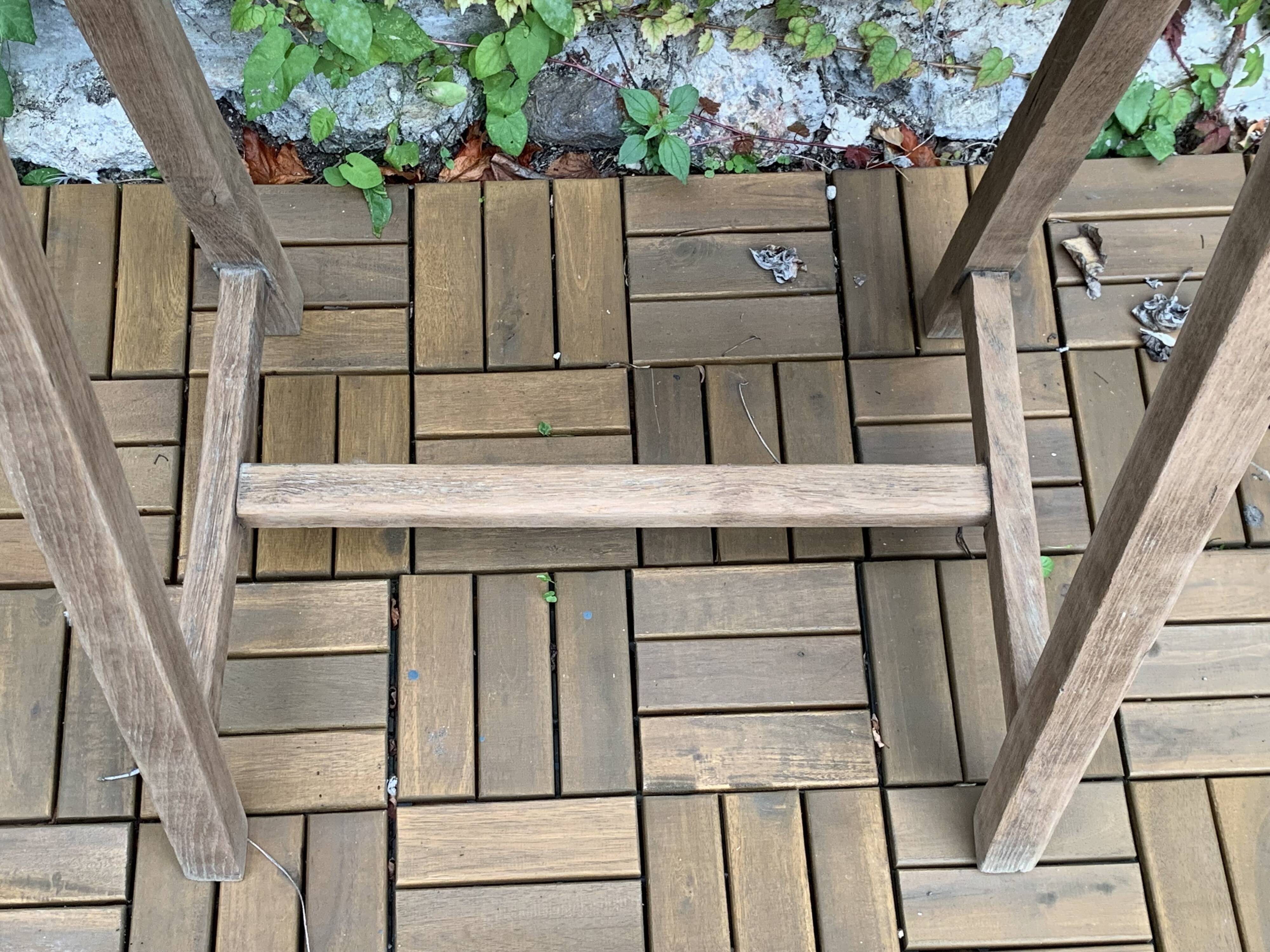 Oak school easel, 1950