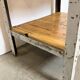 Commode en fer industriel gris, années 1950