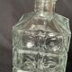 Vintage square whisky decanter square cap