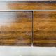 Rosewood desk from the 1960s, attributed to Florence Knoll, Partners model.