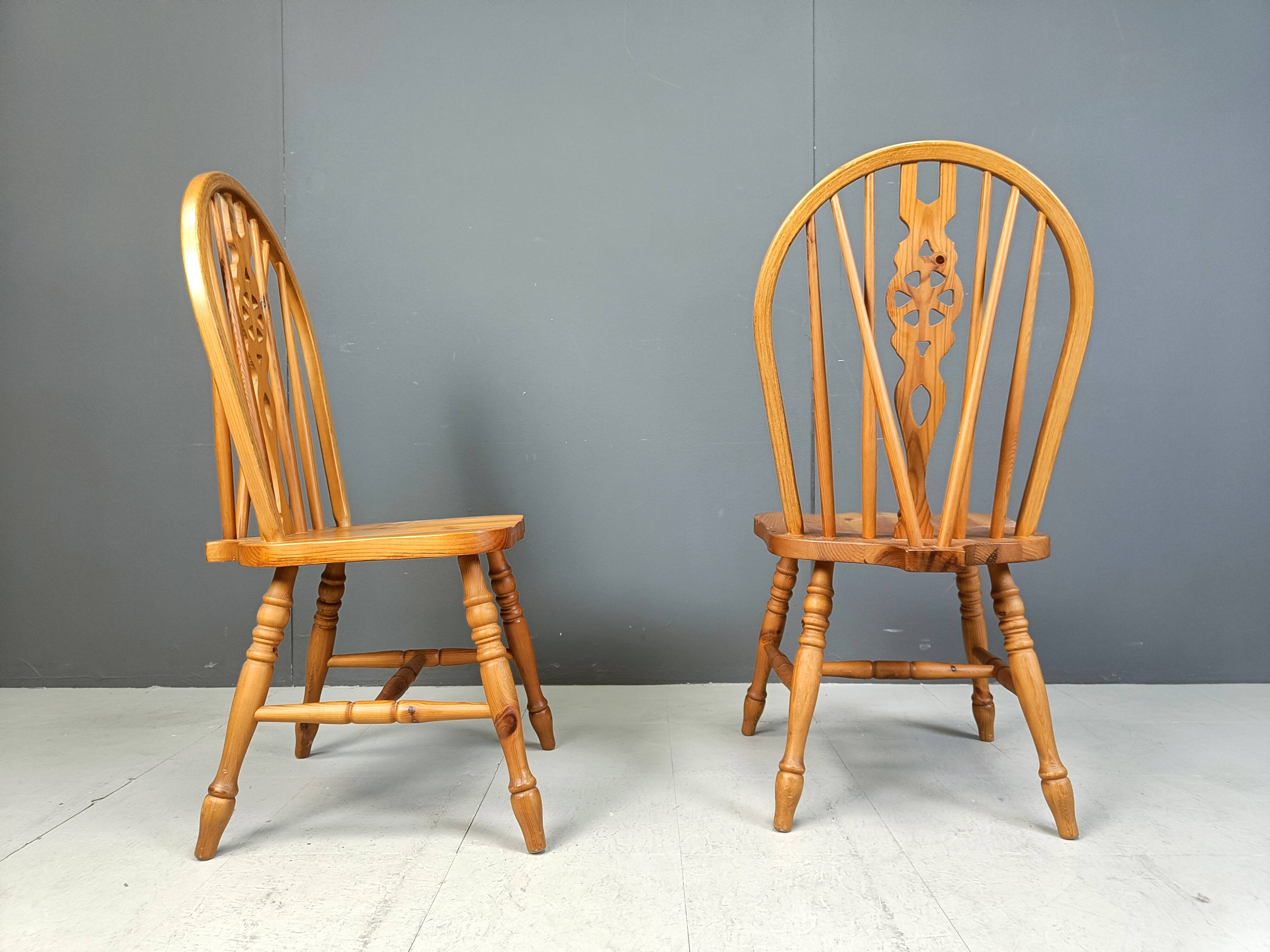 Set of 4 Vintage  Ercol Dining Chairs , 1950's
