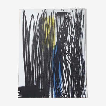 Hans HARTUNG, Composition for the 20th century, 1973. Original lithograph