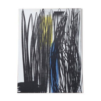 Hans HARTUNG, Composition for the 20th century, 1973. Original lithograph