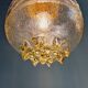 Pair of Space Age Pendant Lights in Yellow Clear Glass, 1960s-70s