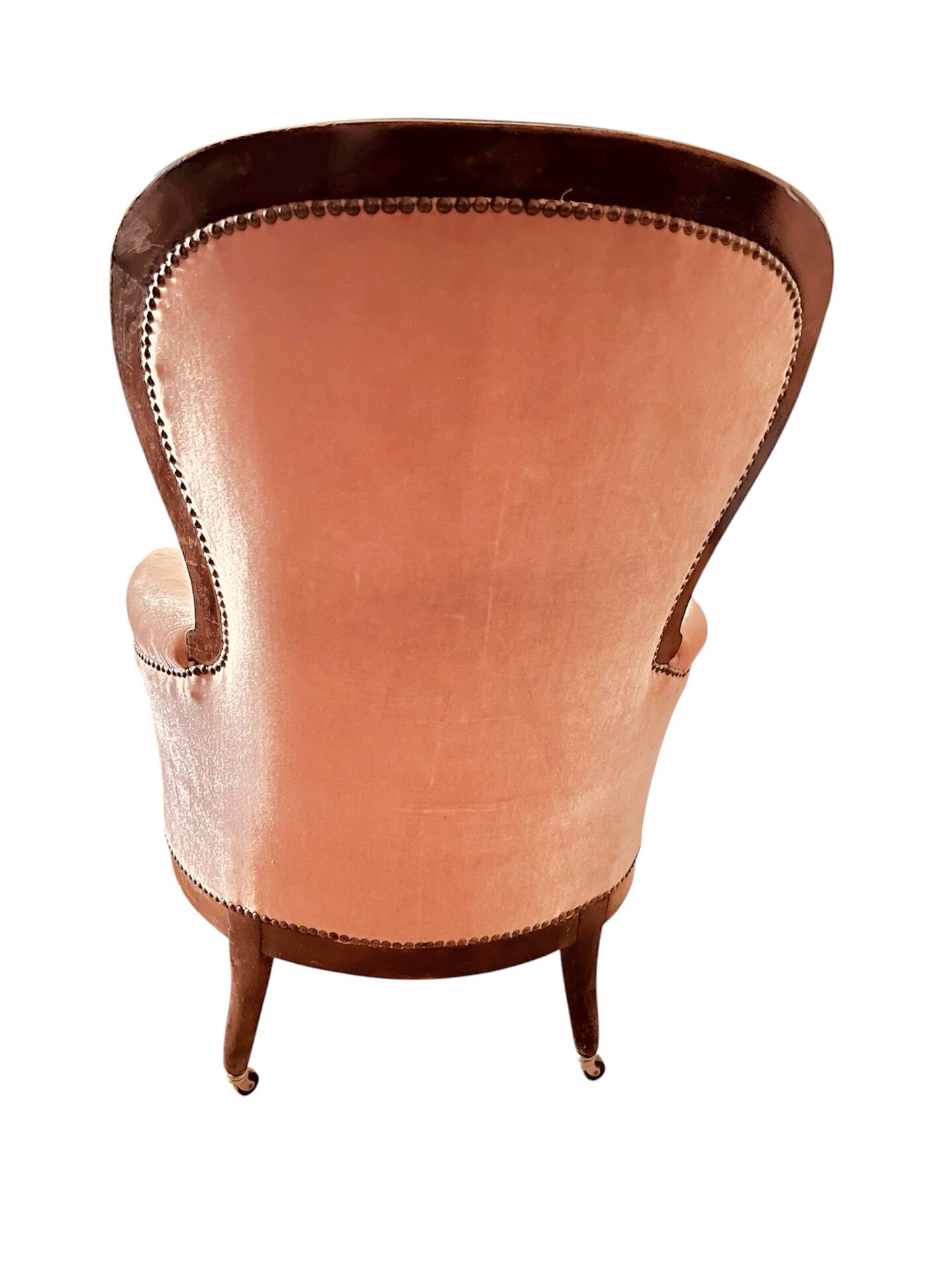 Set of a sofa and a Louis Philippe armchair.