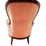 Set of a sofa and a Louis Philippe armchair.