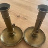 Pair of antique candlesticks