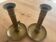 Paire de bougeoirs anciens