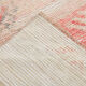 3x12 Red Beige Turkish Vintage Runner Rug,92x371Cm