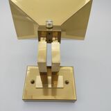 Italian design brass wall light