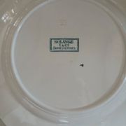 12 assiettes plates anciennes en Terre de fer 