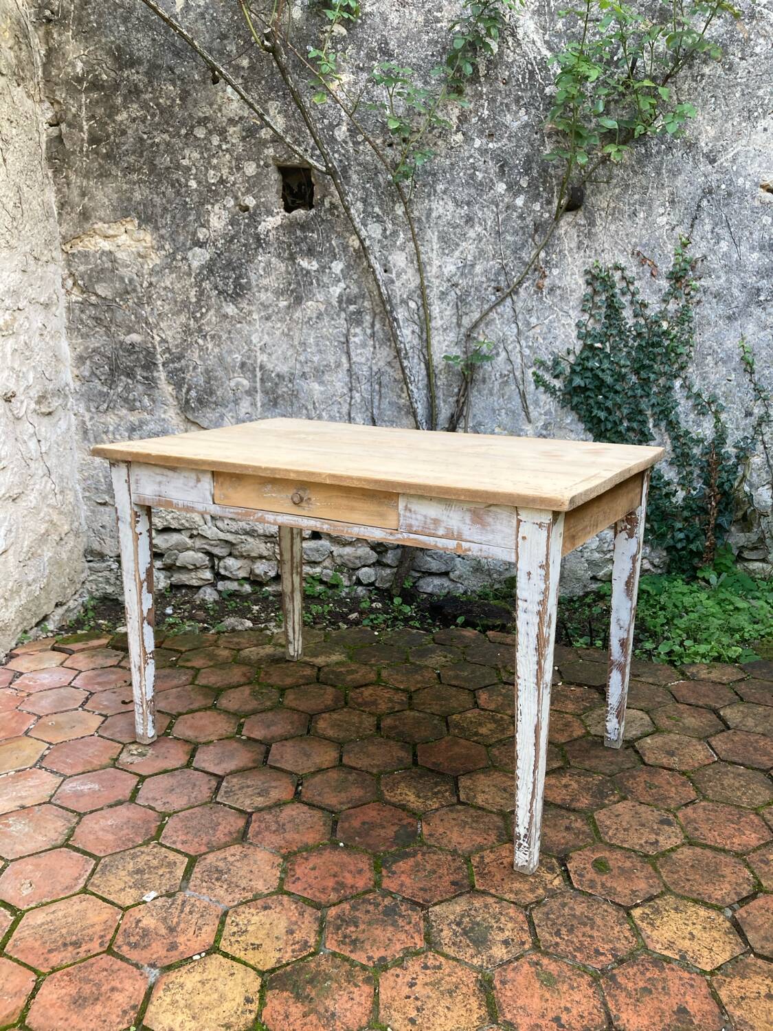 Vintage farmhouse table