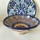 Set of 9 hand-painted Tunisian ceramics.