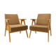 Paire de fauteuils tchécoslovaques, années 1960