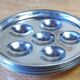 8 6-seater stainless steel snail dishes
