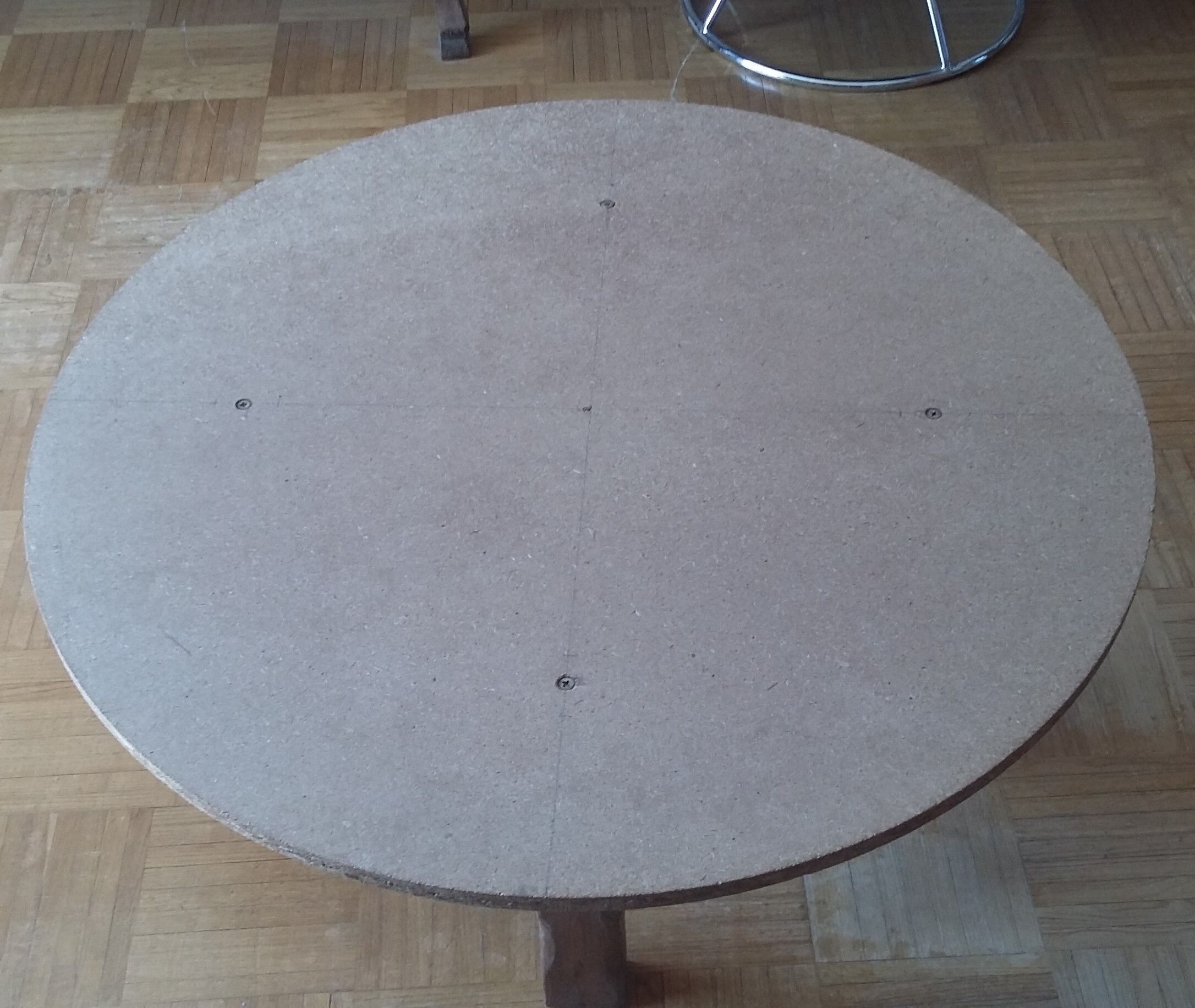 Coffee table glass and wood