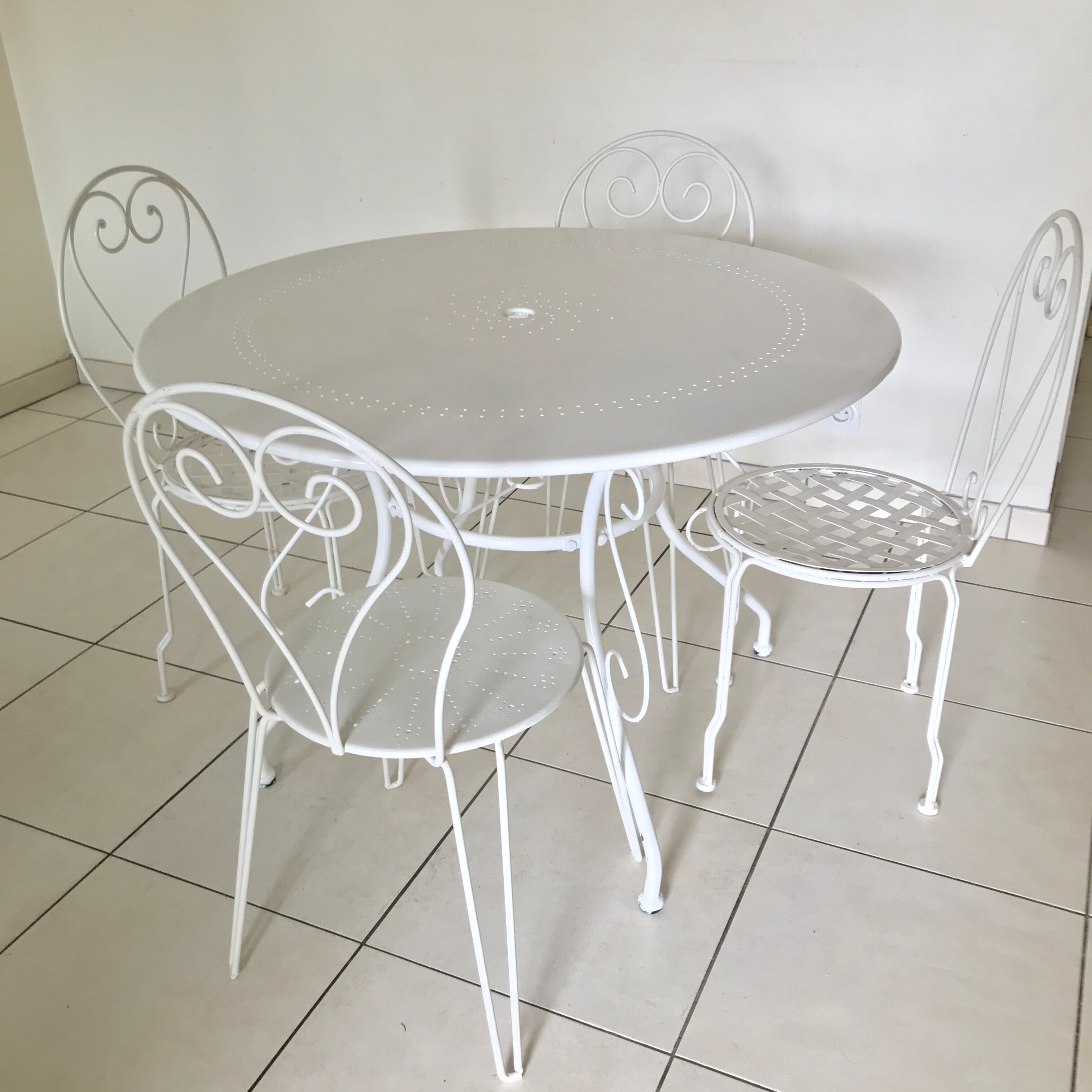 Old French garden furniture