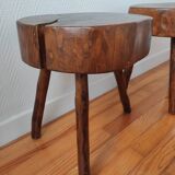 Brutalist stools 1970