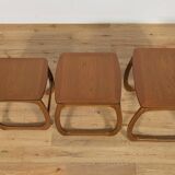 Tables gigognes en teck du milieu du siècle de Parker Knoll, années 1960, Royaume-Uni, lot de 3
