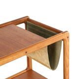 Vildbjerg Møbelfabrik trolley with magazine holder