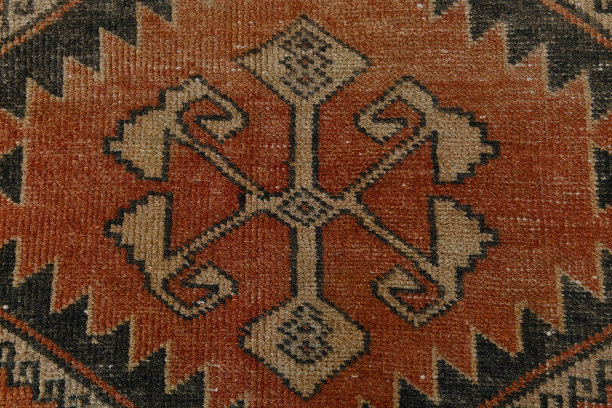 3x12 Vintage Runner Rug, 84x370Cm SK 23800