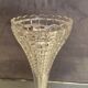 Vase bouquet cone cut crystal Baccarat Saint Louis late nineteenth early twentieth
