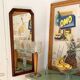 Miroir vintage en bois
