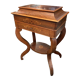 Worker end or back of sofa with inlaid decoration of period Charles X