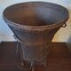 Antique Laos Khmu tribal hand woven carrying basket