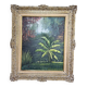 Framed oil painting "forest"
