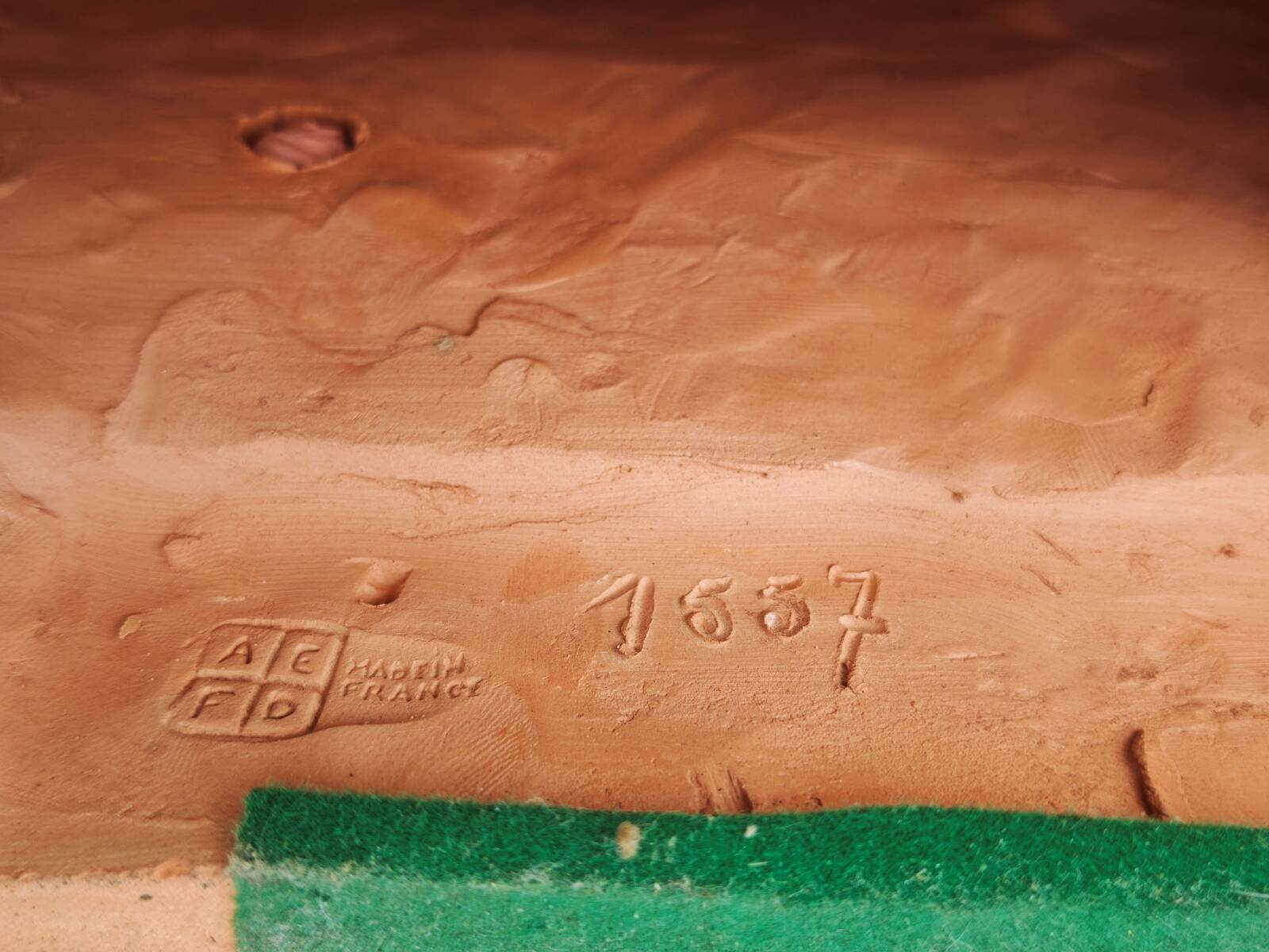 Buste, athlète masculin en terre cuite, Ugo Cipriani