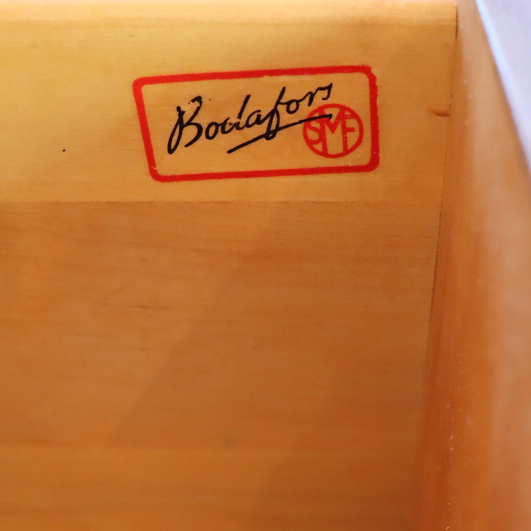 Bureau "Bodafors" années 60