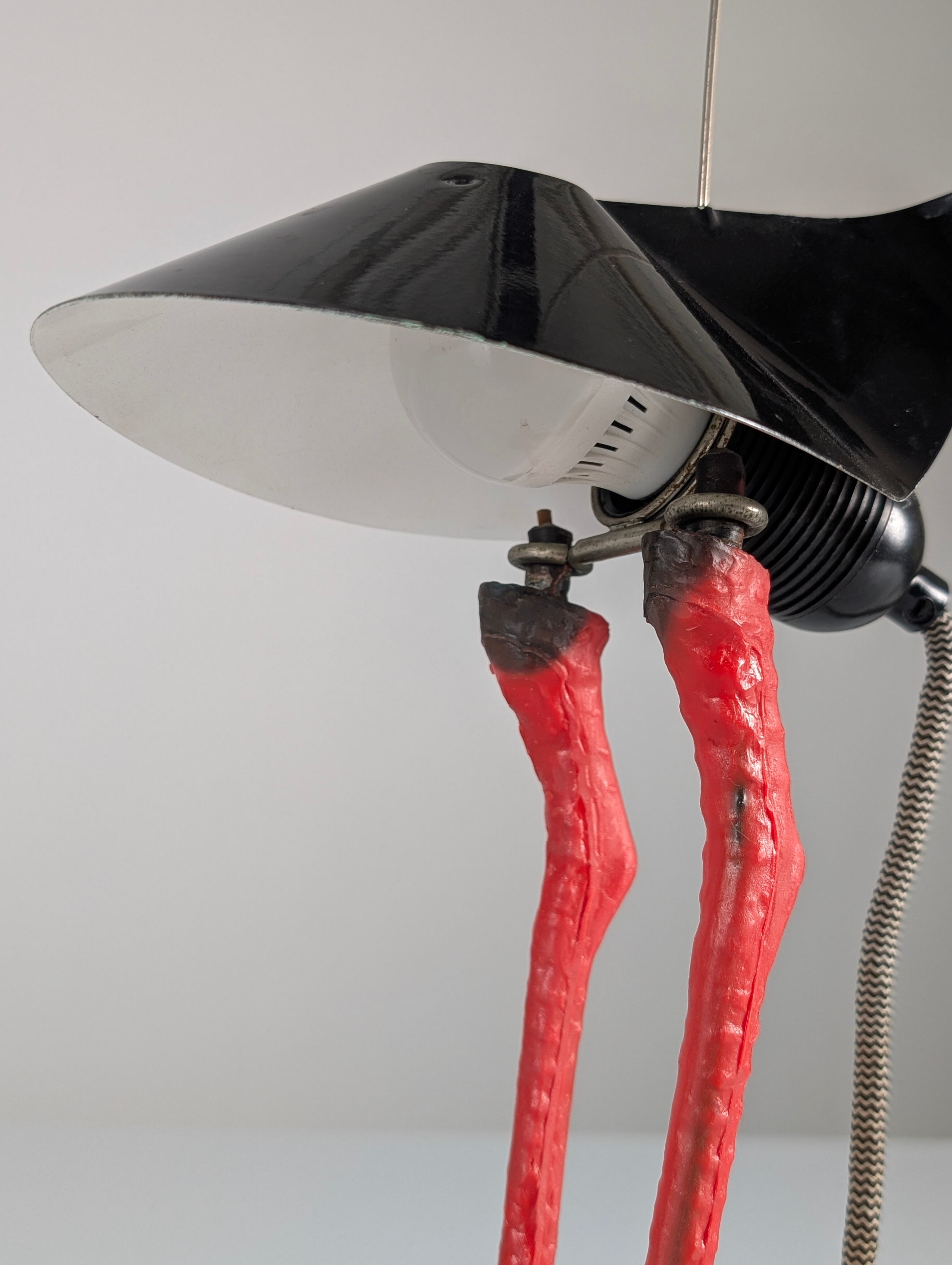 Bibibibi table lamp by Ingo Maurer signed, 1980s
