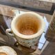 Stoneware herbal tea cup set La Hulotte Caylus