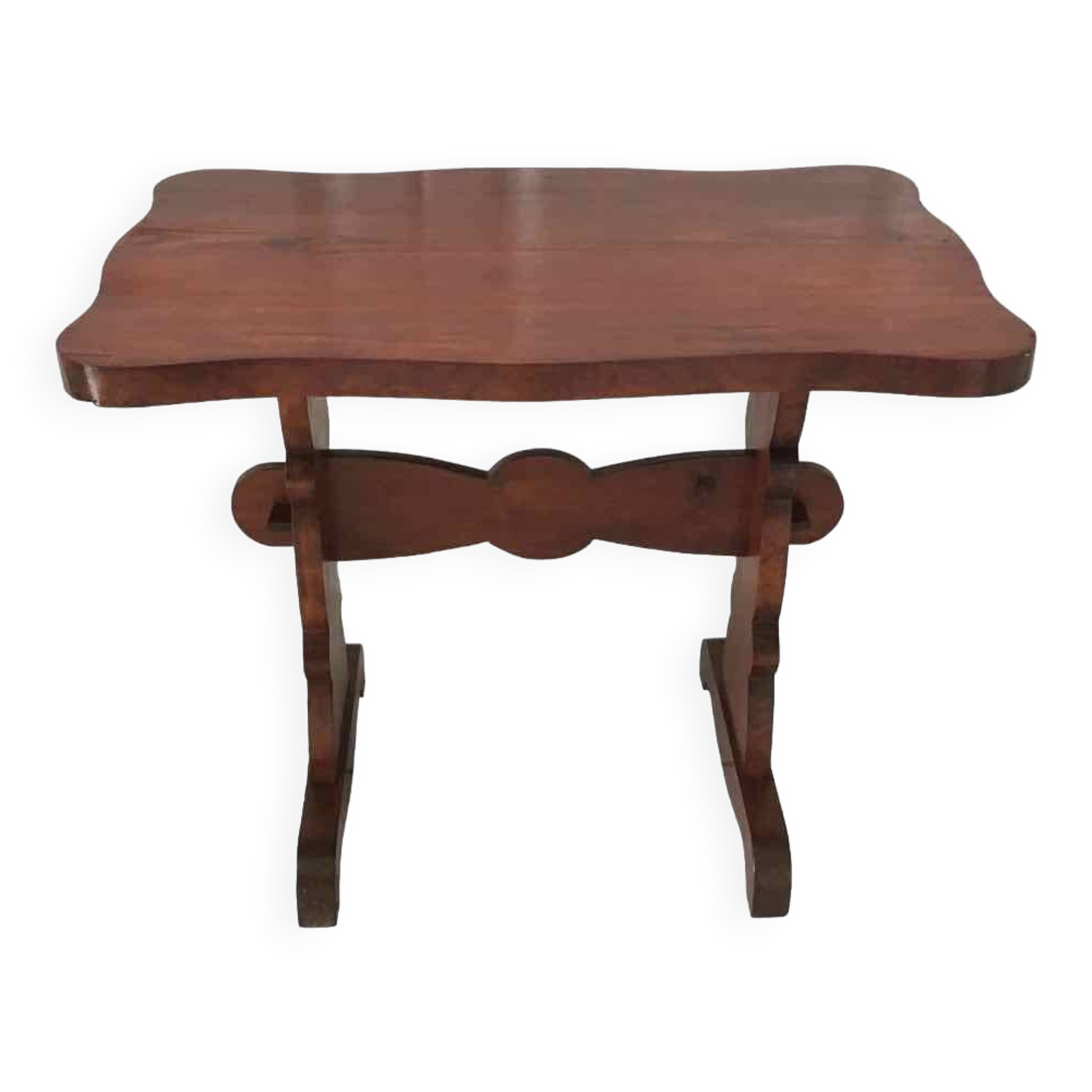Table basse de chalet, style montagnard