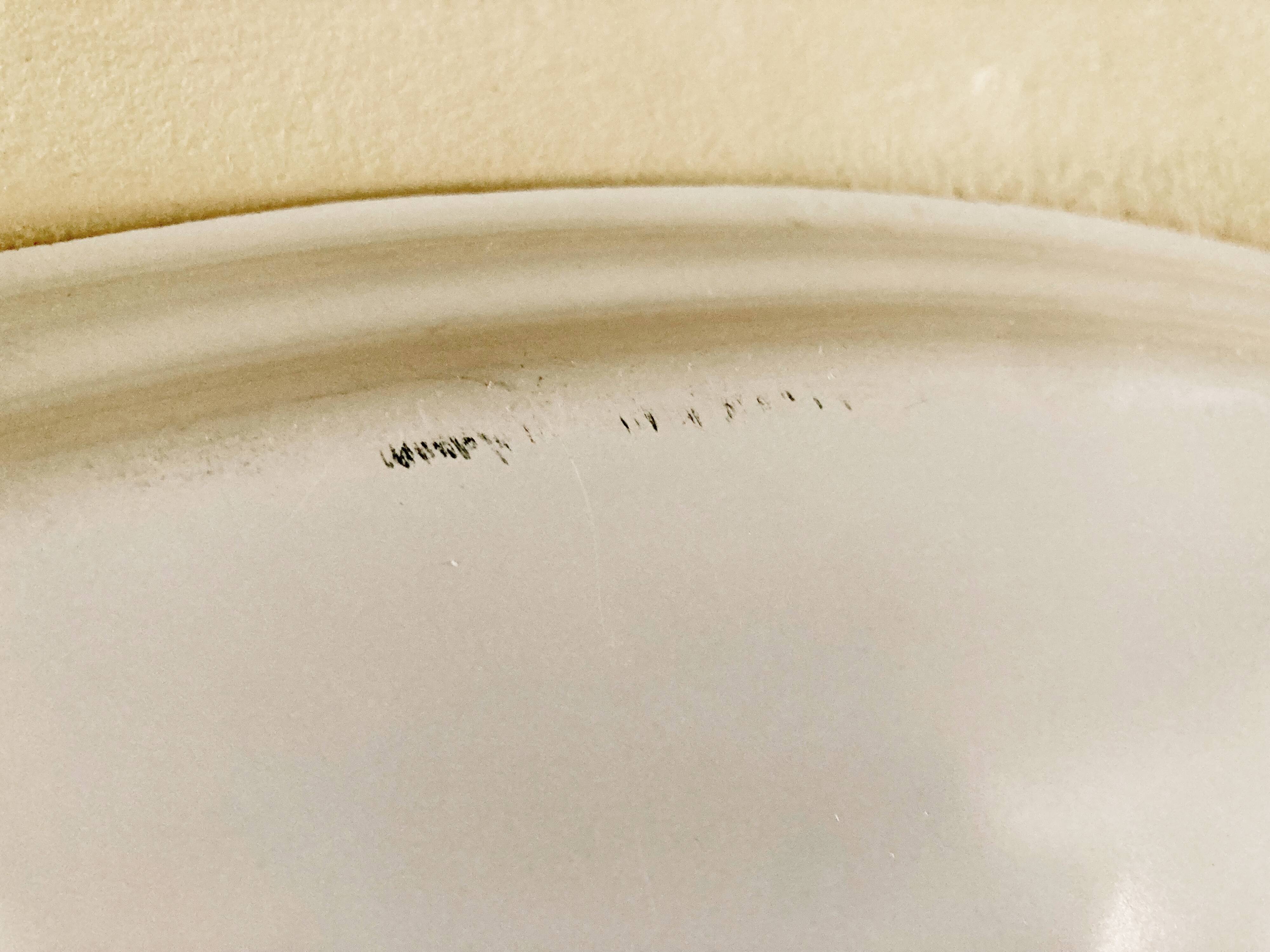 Large oval serving tray with floral patterns Melform