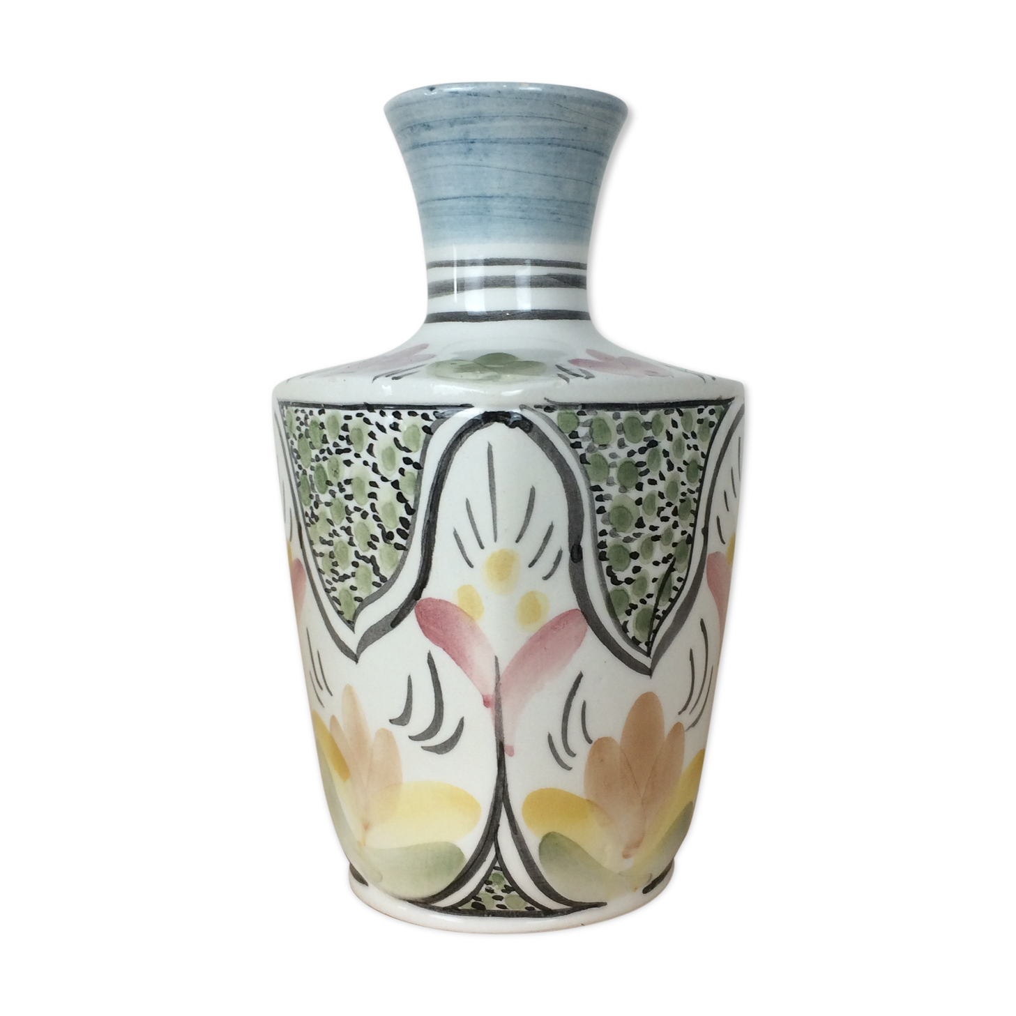 Ceramic vase North Africa signed