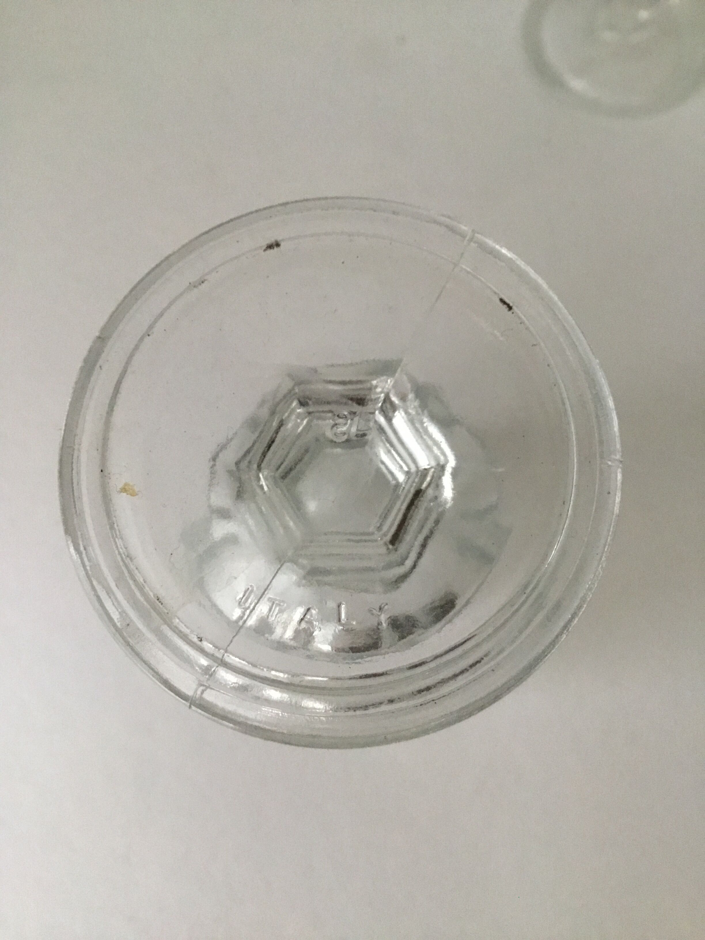 6 champagne glasses Made in Italy