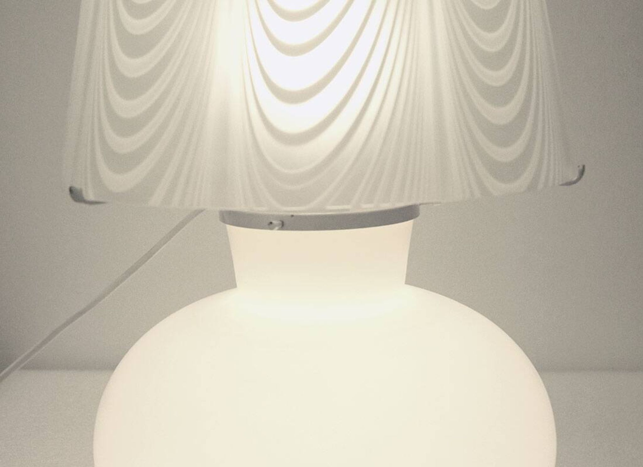 Large Murano glass table lamp Fenicio, 1950s