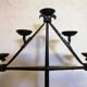 Wrought iron candelabra