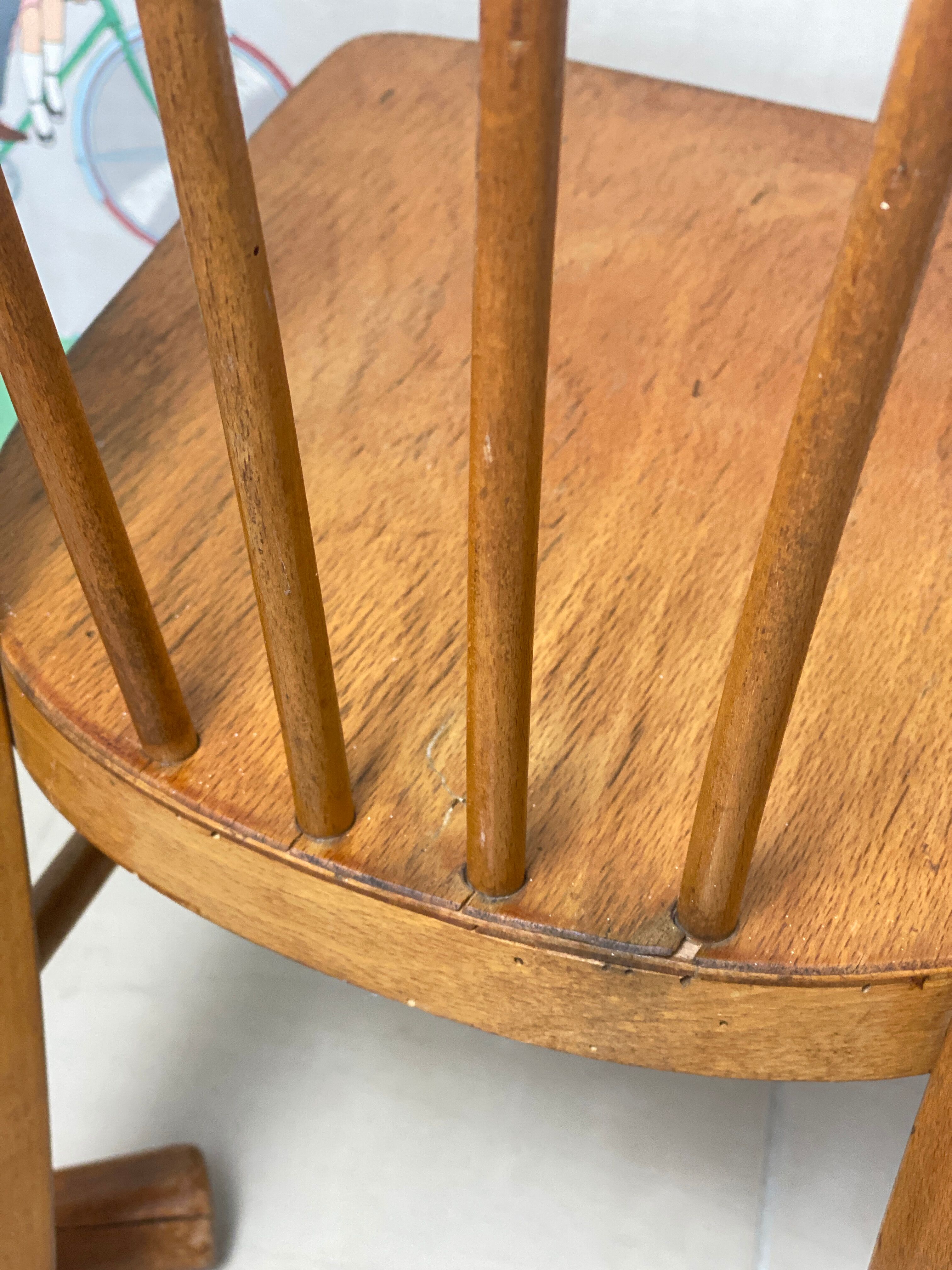 Vintage children's chair