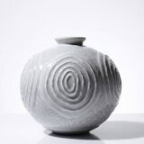 Small round porcelain vase in Art Deco style 1935