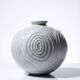 Small round porcelain vase in Art Deco style 1935