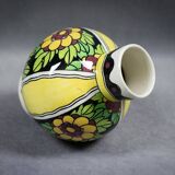 C. CATTEAU - Boch Keramis La Louvière - Art Deco Vase from the 1930s