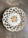 Openwork Moustiers bowl in hand-painted earthenware