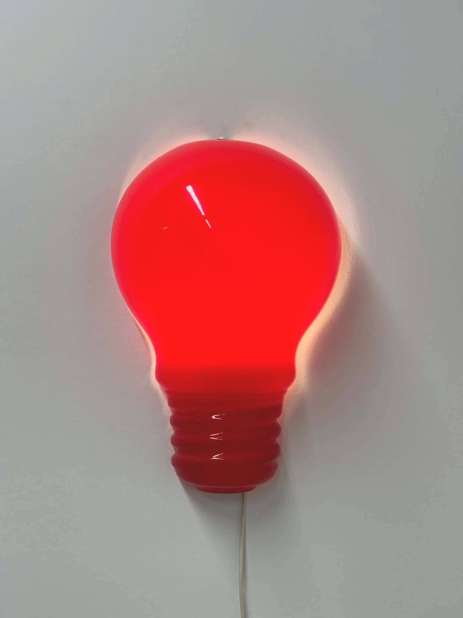 Pop Art wall lamp by Zicoli Limbach, 1980s
